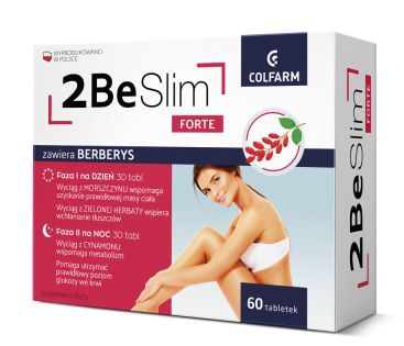 2Be Slim Forte, 60 tabletek