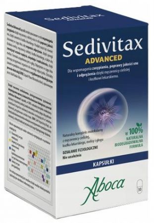 Aboca, Sedivitax advanced 30 kapsułek