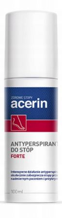 Acerin, dezodorant, do stóp, forte, antyperspirant,100ml