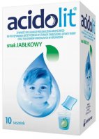 Acidolit, proszek, smak jabłkowy, 10saszetek