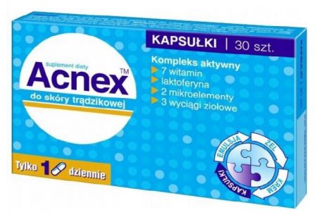 Acnex, 30 kapsułek