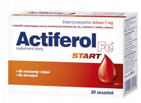 ActiFerol Fe Start,  30 saszetek