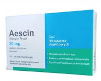 Aescin 20 mg, 90 tabletek powlekanych - Import Inpharm