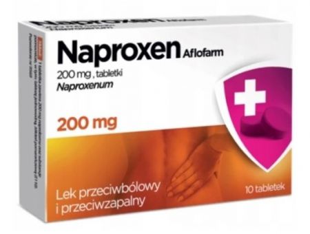 Aflofarm Naproxen, 200 mg, 10 tabletek