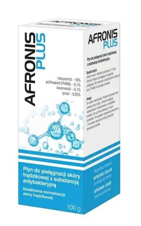 Afronis Plus Płyn do pielęgnacji skóry trądzikowej 100ml