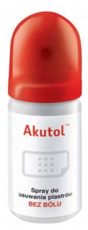 Akutol, spray, do bezbolesnego usuwania plastrów, 35 ml