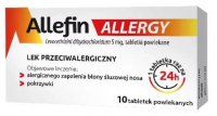 Allefin Allergy 5 mg, 10 tabletek powlekanych