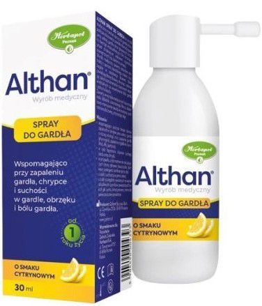 Althan spray do gardła, 30ml