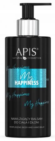 Apis My Happiness, nawilżający balsam do ciała i dłoni, 300ml