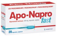 Apo-Napro Fast 220mg, kapsułki miękkie