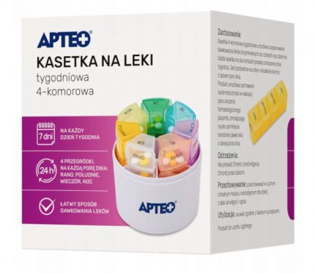 Apteo, Kasetka tygodniowa 4-komorowa