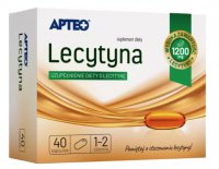 Apteo Lecytyna 1200,  40 kapsułek