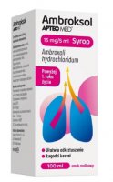 Apteo Med , Ambroksol 15 mg/5 ml syrop, 120ml 