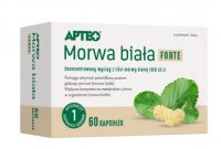 Apteo Morwa Biała Forte, 60 kapsułek