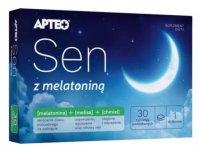 Apteo, Sen z melatoniną, 30 tabletek powlekanych