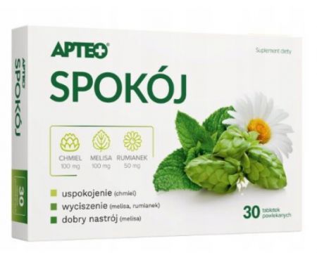 Apteo, Spokój 30 tabletek