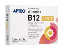 Apteo Witamina B12 Forte x 30 kapsułek