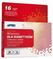 Apteo, Witaminy dla diabetyków, 30 tabletek