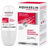 Aquaselin Intensive Women, antyperspirant roll-on dla kobiet przeciw zwiększonej potliwości,50ml