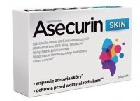 Asecurin Skin, 20 kapsułek