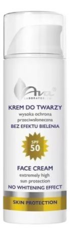 AVA Krem do twarzy  ochronny SPF 50, 50 ml