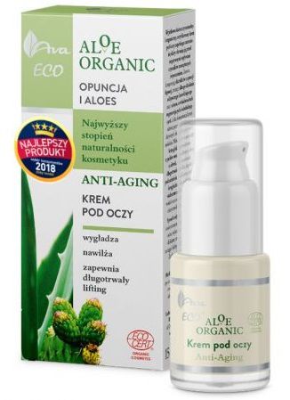 AVA Organic Aloe Opuncja i aloes Krem pod oczy 15 ml