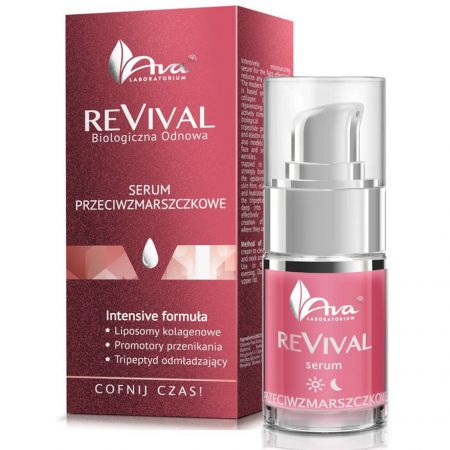 AVA ReVival, Biologiczna odnowa, Serum przeciwzmarszczkowe, 15ml