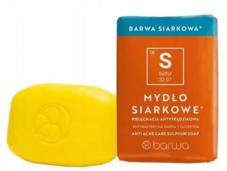 Barwa Siarkowa, Mydło Siarkowe, 100G