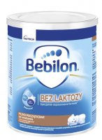 Bebilon Bez Laktozy, mleko początkowe, 400 g