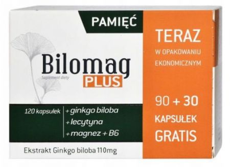 Bilomag Plus, 90(+30) kapsułek