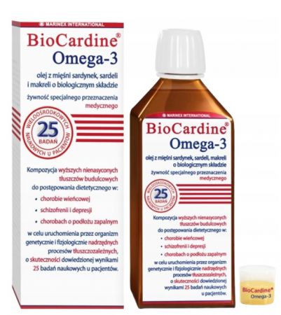 BioCardine, Omega-3 płyn, 200ml