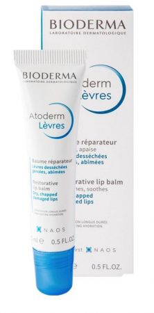 Bioderma Atoderm Levres, odżywczy i regenerujący balsam do ust 15ml