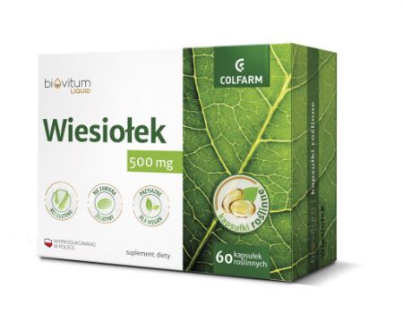 Biovitum wiesiołek 500 mg x 60 kapsułek roślinnych