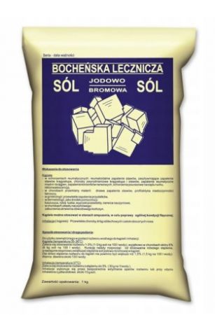 Bocheńska Lecznicza Sól Jodowo-Bromowa 1kg
