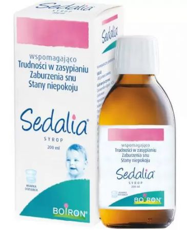 Boiron, Sedalia, syrop homeopatyczny, 200 ml