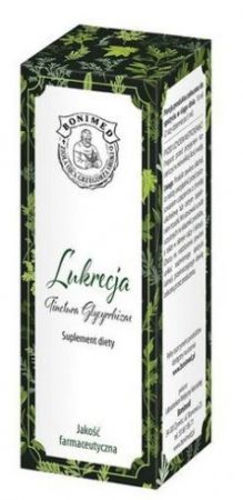 Bonimed Lukrecja, Tinctura Glycyrrhizae nalewka z korzenia lukrecji, 100ml