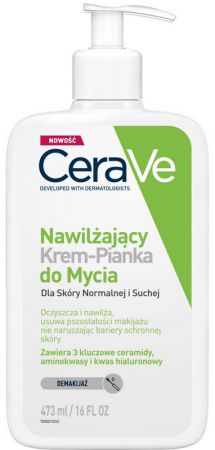 CeraVe Nawilżający Krem-Pianka do Mycia, 473 ml