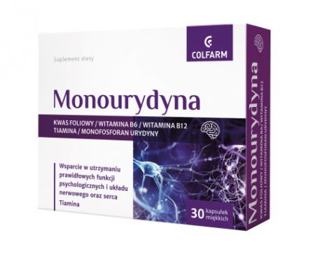 Colfarm Monourydyna x 30 kapsułek miękkich