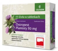 Colfarm, Ostropest Plamisty 80mg, 60 tabletek