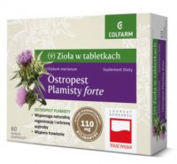 Colfarm, Ostropest Plamisty forte, 60 tabletek