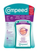 Compeed, plastry na opryszczkę, hydrokoloidowe, dyskretne, 15 sztuk