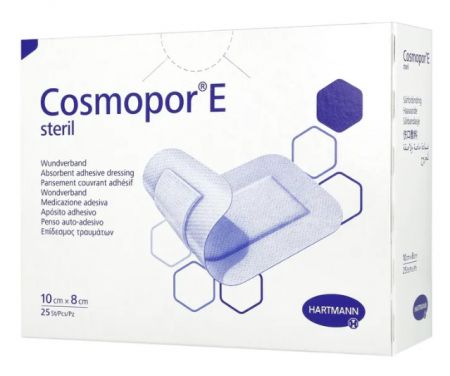 Cosmopor E jałowy opatrunek 10 cm x 8 cm 25 sztuk