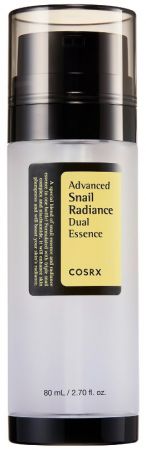 Cosrx, Advanced Snail Radiance Dual Essence, Esencja ze Śluzem Ślimaka, 80ml