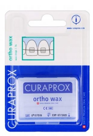 Curaprox Ortho wax wosk ortodontyczny, 7 pasków