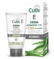 Cutis E, krem konopny 17% + CBD,  Egzema, 120 ml