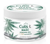 Cutis Ł, maść konopna 20% + CBD, Łuszczyca, 400 ml