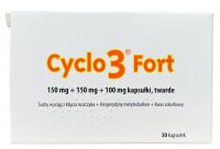 Cyclo 3 Fort 150mg, żylaki, krążenie, 30 kapsułek Inpharm