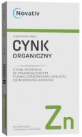 Cynk NOVATIV Organiczny, 60 kapsułek