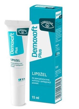 Demoxoft Lipożel żel do pielęgnacji powiek 15 ml