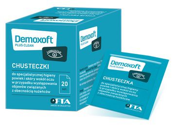 Demoxoft plus clean chusteczki x 20 saszetek